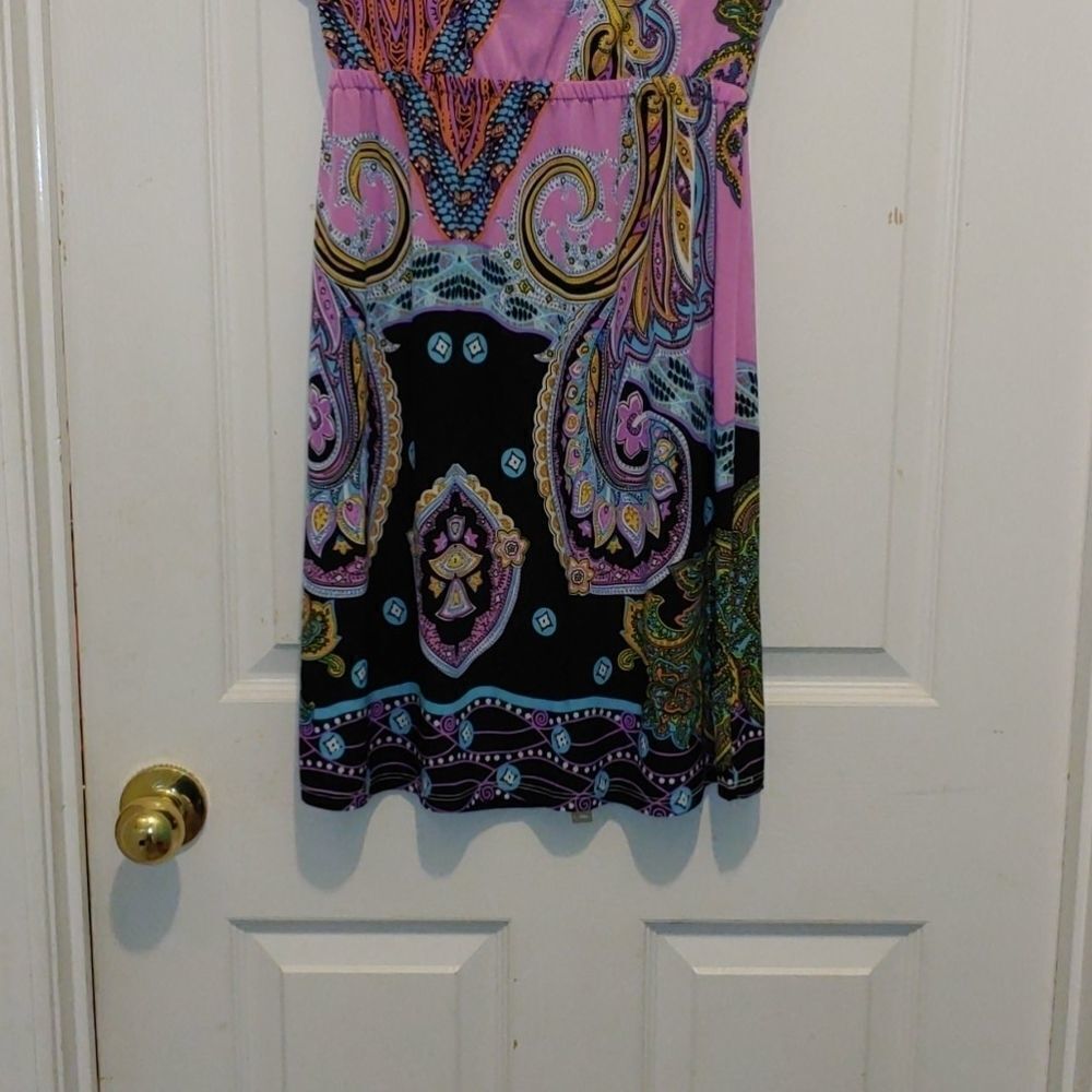 5th & Love Paisley tunic dress Sz S - Picture 2 of 7